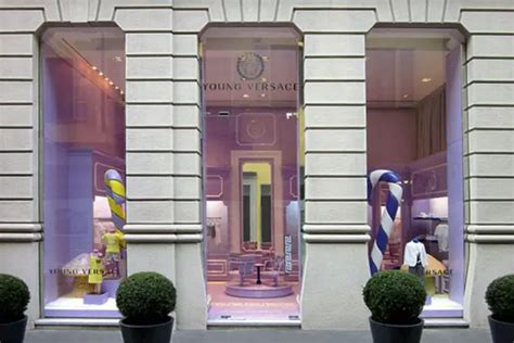 Young Versace Boutique Opens in Milan 